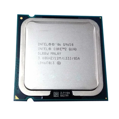 Intel Core 2 Quad Q9650 3 GHz 12MB 1333MHz Quad-Core LGA775 Socket T Processor - Image 1 of 2
