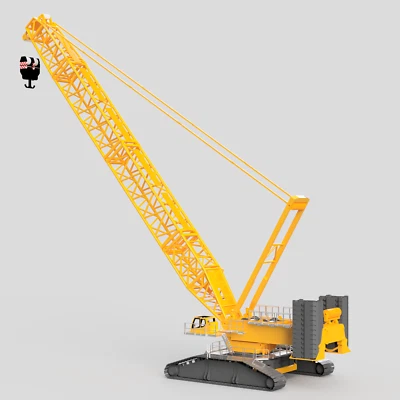3d printed LIEBHERR crawler crane LR 11000 1:50 - Image 1 of 4