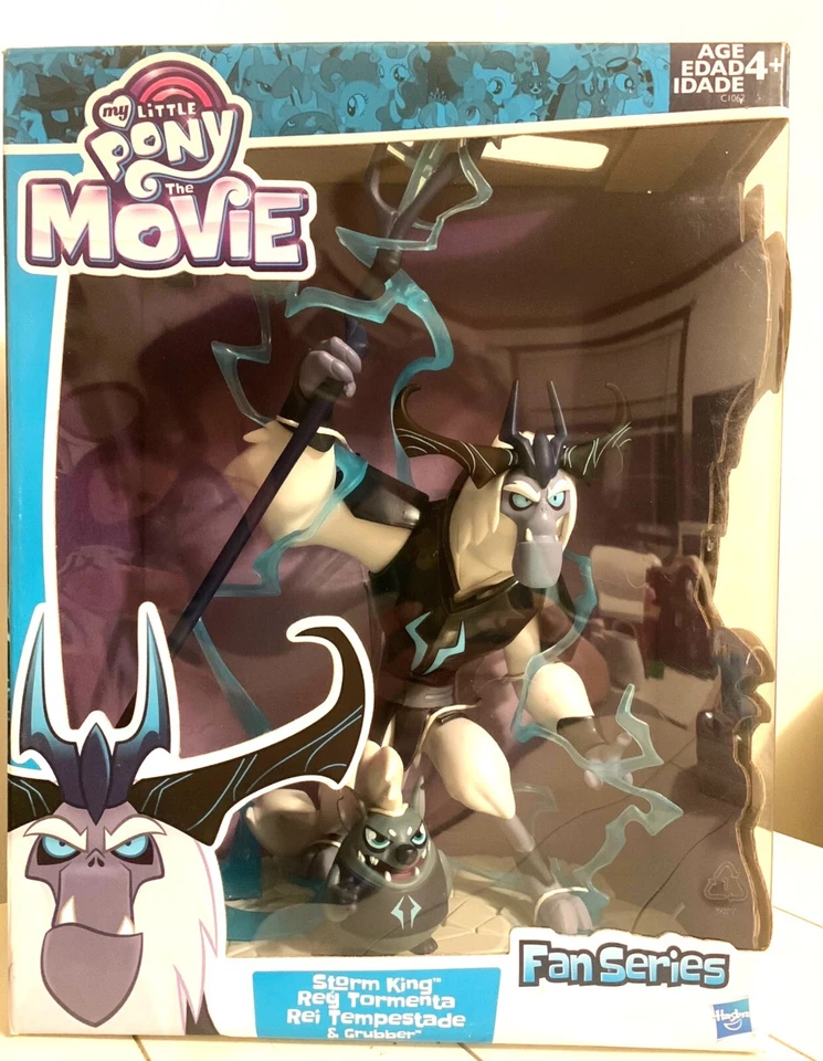 "Figura de acción My Little Pony Fan Series, Storm King and Grubber 12"" ~Nueva~Sellada~" Foto 1 de 1