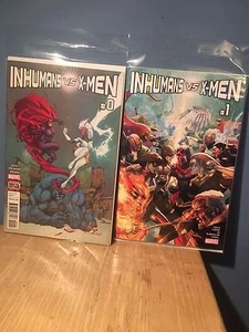Marvel Comics - INHUMANS VS. X-MEN #0 und #1 - Bild 1 von 3