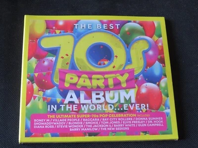 Various Artists - The Best 70s Party Album In The World...Ever! NEW SEALED 3x CD - Image 1 of 4