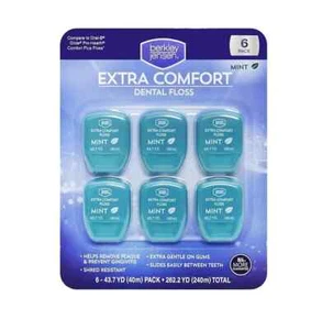 Berkley Jensen Extra Comfort Dental Floss, 6 pk. - Picture 1 of 1