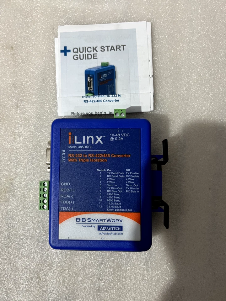 NNB Linx model 485DRCI RS 232 TO RS 422/485 Converter With Triple Isolation NEW - Image 1 of 4