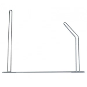 Chrome 24 Inch Angled Anti-Sail Mud Flap Bracket (Passenger Side) - Picture 1 of 1
