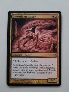 1x MTG Magic The Gathering TCG Ghostflame Sliver Uncommon - Time Spiral - Picture 1 of 1