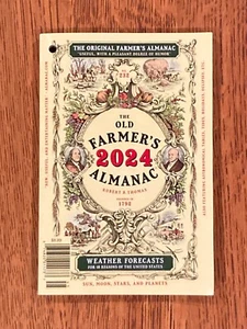 The Old Farmer's 2024 Almanac No. 232 - The Robert B. Thomas Original - Imagen 1 de 3