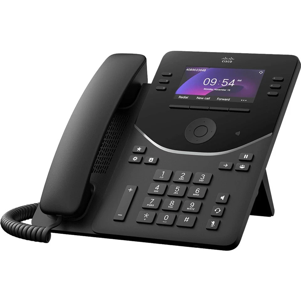 Cisco DP-9851 IP Phone - Corded Desktop - Carbon Black Model DP-9851-K9= - Image 1 of 1