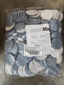 100 Magic Sliders 2-3/8 In. 25 sets of 4 Round Furniture Glide 4060 - Picture 1 of 2