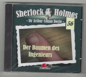 CD - SHERLOCK HOLMES - FOLGE 56 Der Daumen des Ingenieurs Neu + OVP maritim - Picture 1 of 2