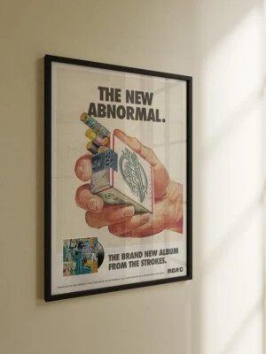 The Strokes - El nuevo póster del álbum anormal, impresión de arte de pared de música indie rock Foto 1 de 4