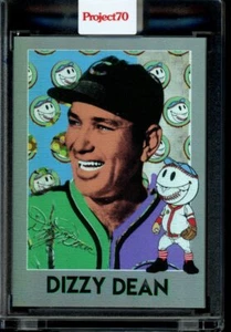 2021 Topps Project 70 Card #648 Dizzy Dean 1970 by Ron English Rainbow Foil /70 - Picture 1 of 2