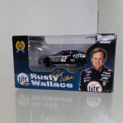 Action - 1/64 Scale - Rusty Wallace 2001 Taurus Miller Lite/Harley Davidson *NM* - Image 1 of 2