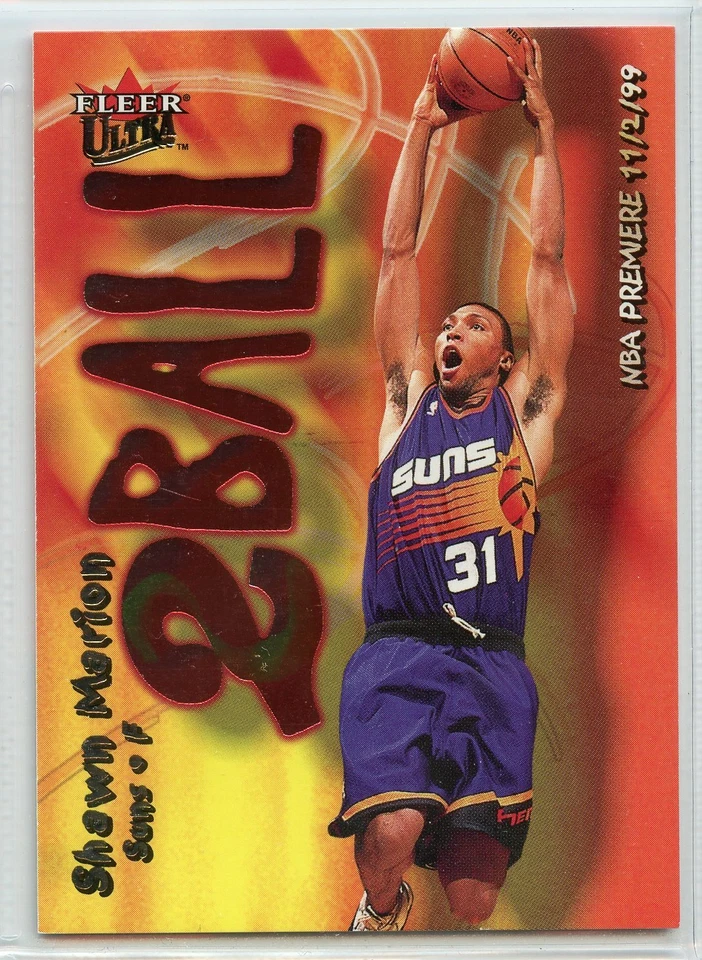 2000-01 Fleer Ultra Basketball 2Ball - #11 - Shawn Marion - Phoenix Suns - Image 1 of 1