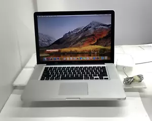 APPLE PRO A1286 13-EARLY -2011 I7-2635QM@2.0GHZ 8GB RAM 250GB SSD W\AC *READ - Picture 1 of 14