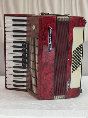 Piano accordion akkordeon WELTMEISTER Stella 48 bass - Image 1 of 4