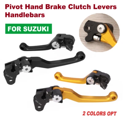 Palancas de embrague de freno de mano pivote manillar para Suzuki RM125 RM250 RM80 89-95 RM85 Foto 1 de 4