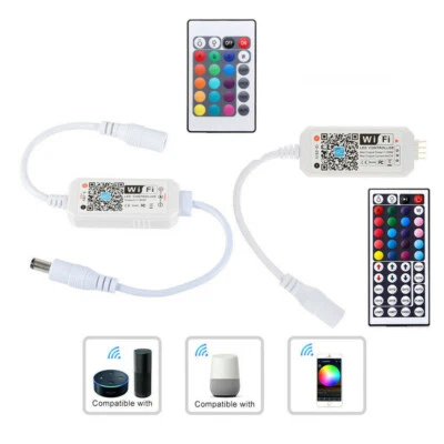 WiFi WLAN RGB CCT RGBW LED Streifen Fernbedienung Controller Android Echo - Bild 1 von 4