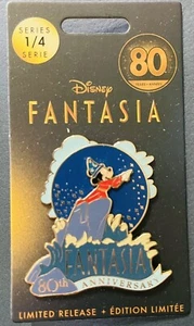 Disney Sorcerer Mickey Fantasia Anniversary MOC LE Pin - Picture 1 of 1
