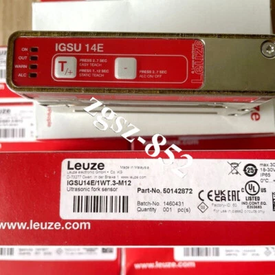 1 PCS LEUZE GSX14E/1WT.3-M12 Slot ultrasonic sensor 50142872 Fast FedEx or DHL - Image 1 of 3