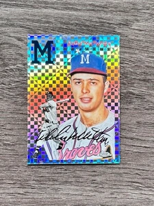 Eddie Mathews X-Fractor - 2023 Topps Chrome Platinum Anniversary - Picture 1 of 2