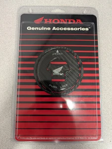 2015-2021 HONDA CBR300R/CB300F Carbon Fiber Fuel Lid Cover 08P61-KYJ-200B - Picture 1 of 4