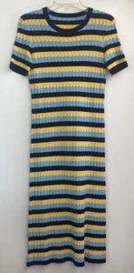 Jason Wu Horizontal Striped Knit Midi Sweater Dress RARE NWOT |Size Small - Picture 1 of 8