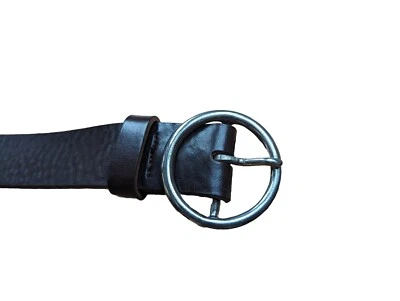 Brooks Brothers Women's LARGE Brown Belt Genuine Leather 1.5” Wide Made In USA - Image 1 of 4