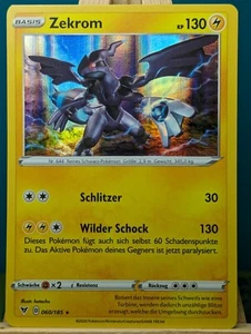 POKEMON - Choque de colores - Zekrom - 060/185 - alemán - Imagen 1 de 1
