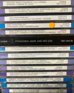 Bulk lot of ONDINE Classical CDs (Various Finnish) As Pictured G20 - Picture 1 of 2