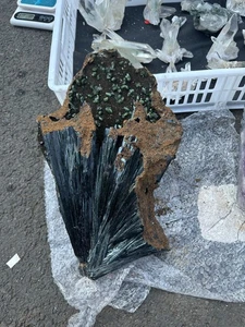 22LB Natural vivianite mineral specimen ore quartz Reiki energy heal decor - Picture 1 of 17