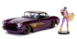 1/24 DC Comics 1957 Chevy Corvette w/Batgirl Figure - Picture 1 of 1