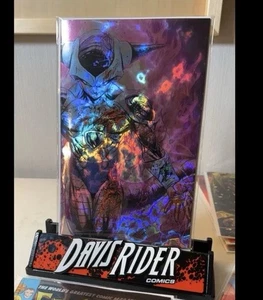 Tyler Kirkham Battle Damaged Magma FOIL Purple FRIEZA LTD 50 SDCC Presale - Bild 1 von 2