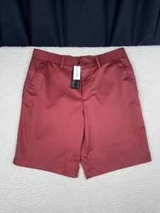 Neu $ 69,50 - Banana Republic Aiden Herrenshorts 30 burgunderrot Kerntemperatur - Bild 1 von 21