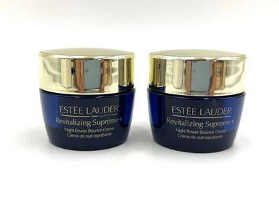2 x Estee Lauder Revitalizing Supreme Night Power Creme 0.5 oz *2= 1.0 oz total - Image 1 of 4