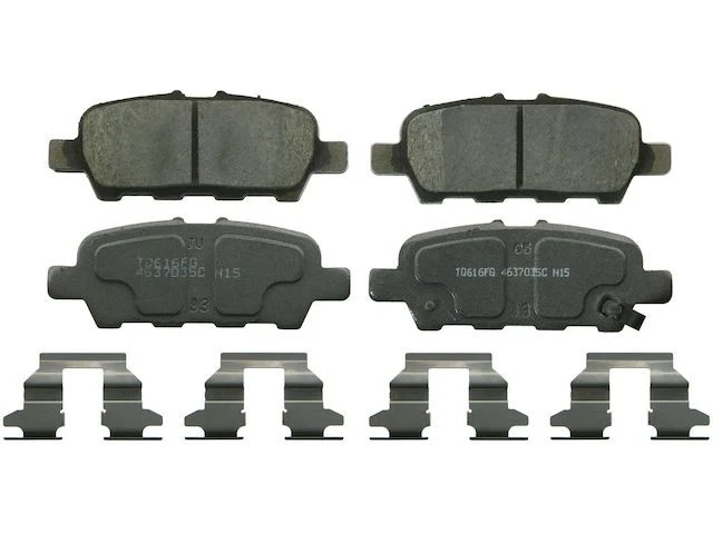 Juego de pastillas de freno traseras para Nissan LEAF 2014-2015 WD224CW Foto 1 de 1