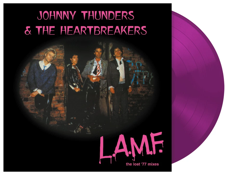 Johnny Thunders & the Heartbreakers 'L.A.M.F. - the lost '77 mixes' purple vinyl - Image 1 of 1