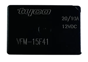 100 Tyco Electronics 1393293-7 VFMA-15F41 Relay 12Vdc SPDT 25A Plug-In NEW - Picture 1 of 3