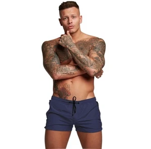 Bañador de Secado Rápido para Hombre Pantalones Cortos de Natación Board Shorts con Forro de Malla Triangular - Imagen 1 de 5