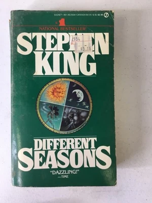 Different Seasons By Stephen King 1983 Vintage Paperback Foto 1 de 4