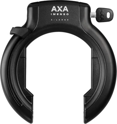 AXA Imenso XL Retractable Ring Lock Bike Lock, Heavy-Duty anti Theft Frame Lock - Image 1 of 4