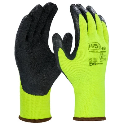 DS SAFETYWEAR ARBEITSSCHUTZPRODUKTE GMBH, IM ROHNWEIHER 14, 53... 12x Paar Profi Winterhandschuhe Kältehandschuh Latexbeschichtung CE Kat. II und
