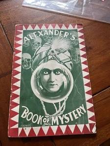 Vintage 1922 Alexander’s book of mystery Dreams Magic Astrological Crystal Ball - Bild 1 von 16