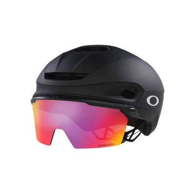 Capacete de bicicleta de estrada Oakley ARO7 S 52-56cm preto fosco Prizm MIPS Aero TT Tri BOA - Imagem 1 de 4