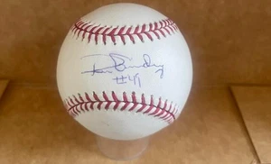RON GUIDRY YANKEES SIGNED AUTOGRAPHED M.L. BASEBALL BECKETT AUTH - Picture 1 of 2