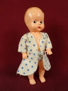 MUÑECA BOOPSIE BABY 9" IDEAL VINTAGE AÑOS 50 PINTADA MIRADA LATERAL OJOS DORMIDOS - Imagen 1 de 7