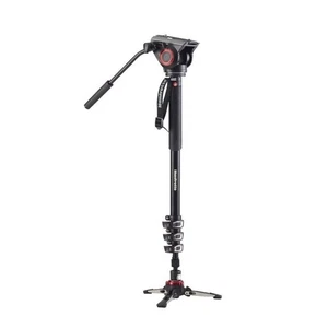 MANFROTTO XPRO VIDEO MONOPOD MIT VIDEOKOPF ALU NEU mit Original Karton - Bild 1 von 3