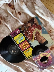 Elvis Presley, Blue Hawaii, LSP-2426, Tested Good, Vintage 1961, +Free 45rpm - Picture 1 of 2