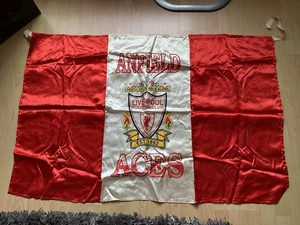 Vintage Liverpool Flagge Anfield Aces Liverpool Football Club Lfc 1990er - Bild 1 von 3