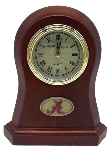Alabama Crimson Tide Wood Clock by The Memory Company-New Cover
