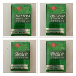 4 x Eagle Brand Oil 24 ml Made In Singapore 07/2027 - Picture 1 of 2